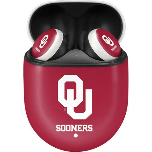 University of Oklahoma Sooners Red Google Pixel Buds Skin